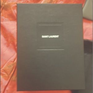 New saint Laurent box &dust bag w. authentic card